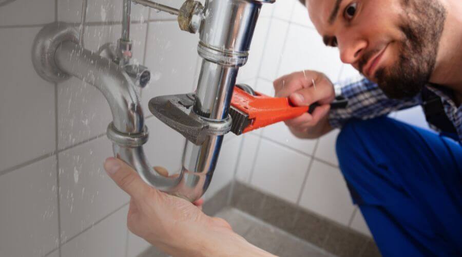 Leaking toilet repair in Story, WY